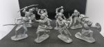Medieval knights on foot - 8 pcs